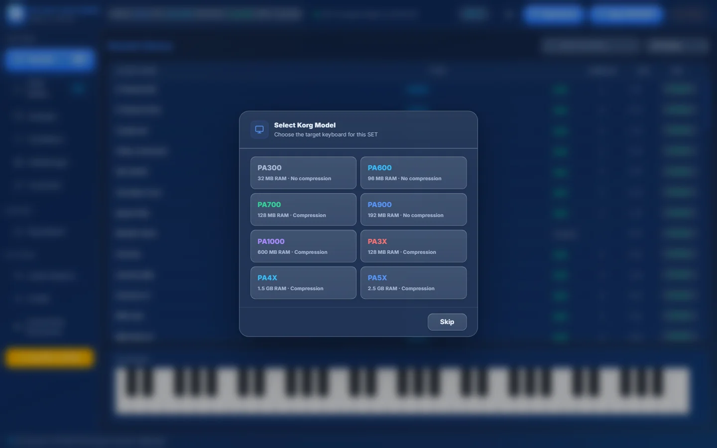 select-model